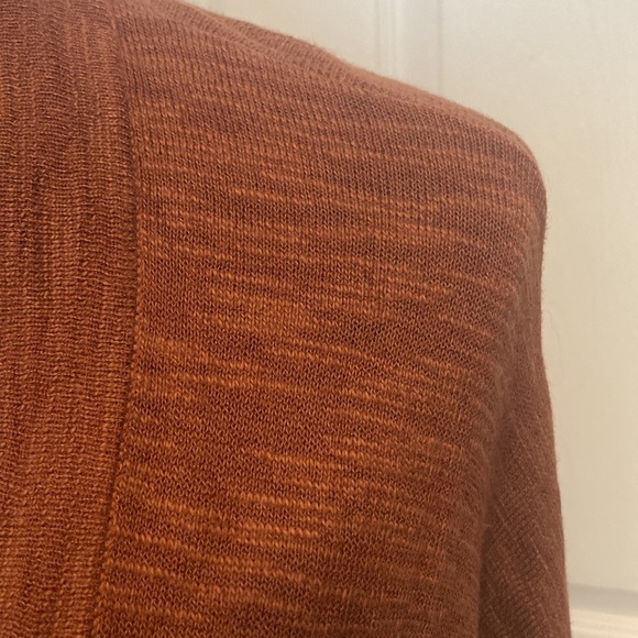 Sonoma Women’s Cardigan Sweater burnt Orange Rust sz XL NWOT - Picture 2 of 7